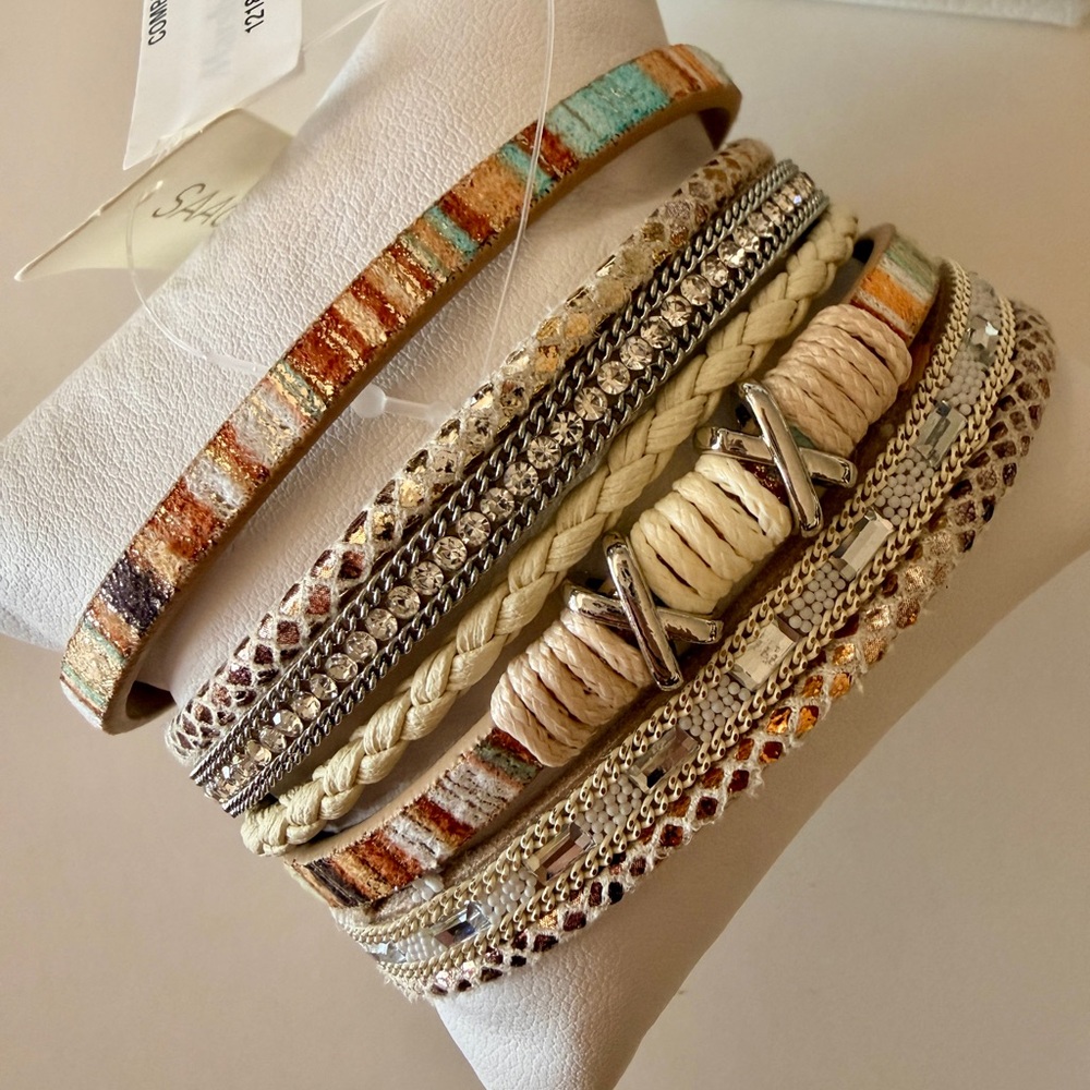 SAACHI Earthy Tones Bracelet Set 🌱🤸🏼‍♀️